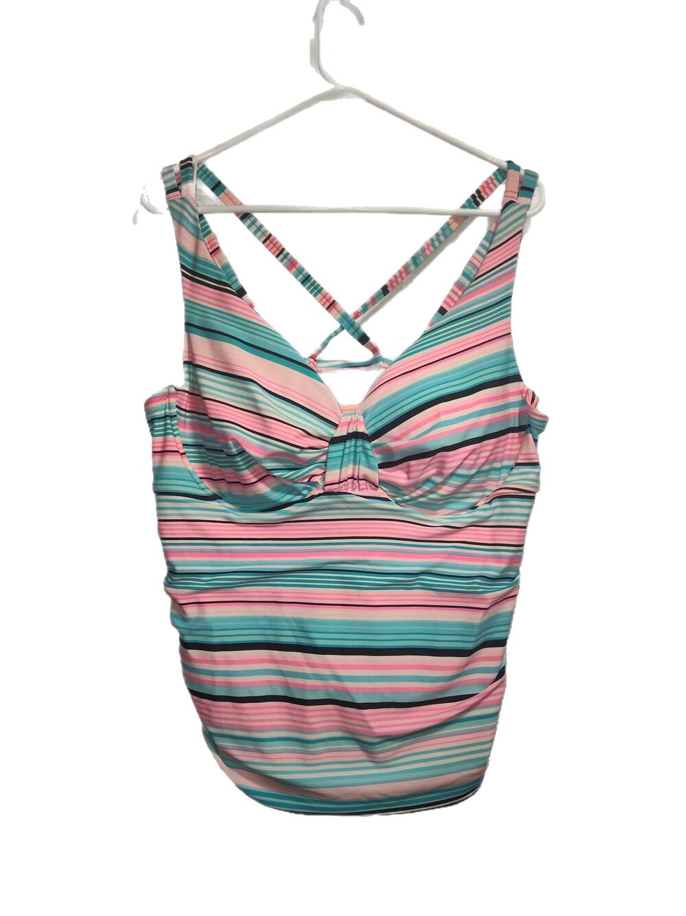 Catalina Women's Swim Top Size 2X